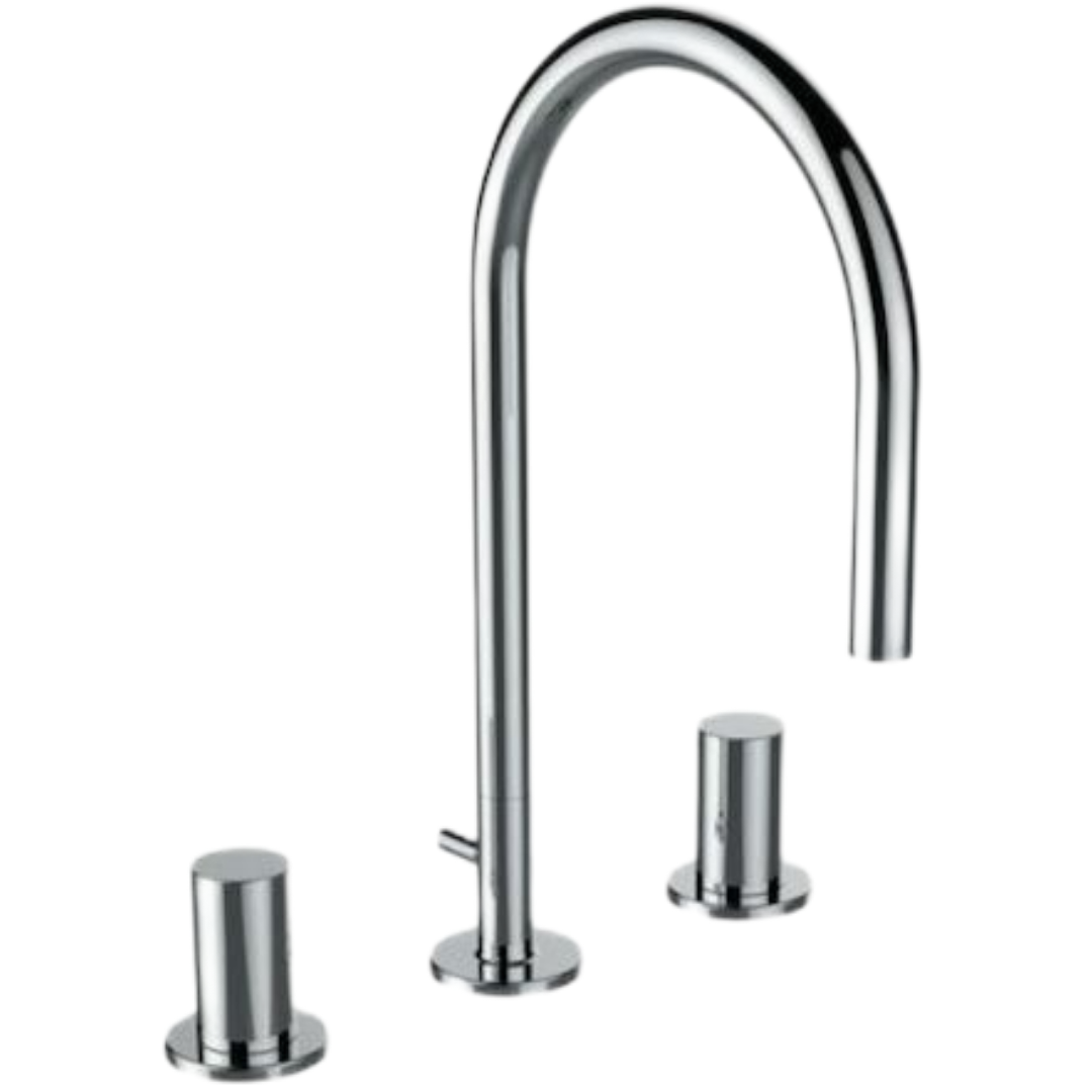 Laufen Kartell By Laufen umyvadlová baterie bez výpusti chrom h3123330042201 1233.3.004.220.1 Laufen