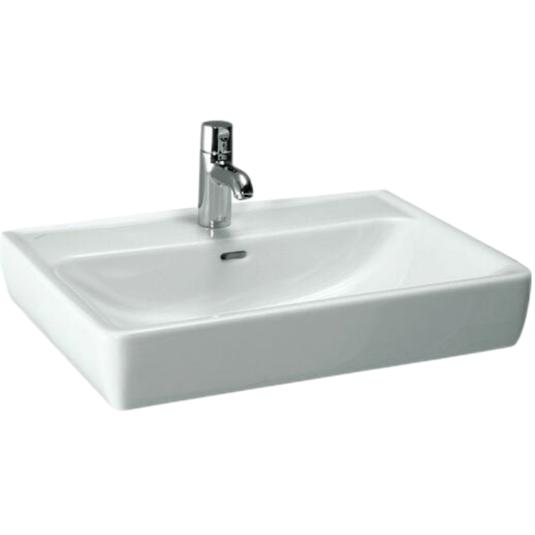 Laufen Laufen Pro A nábytkové umyvadlo 55x48 cm otvor pro baterii uprostřed h8179510001041 1795.1.000.104.1 Laufen