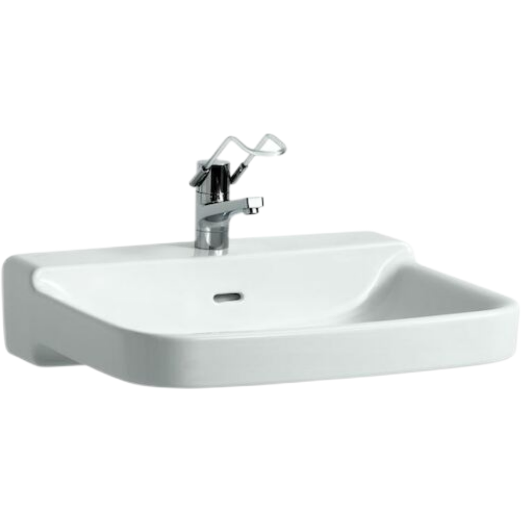 Laufen Laufen Pro bezbariérové umyvadlo 65x55 cm otvor pro baterii uprostřed h8119530001041 1195.3.000.104.1 Laufen