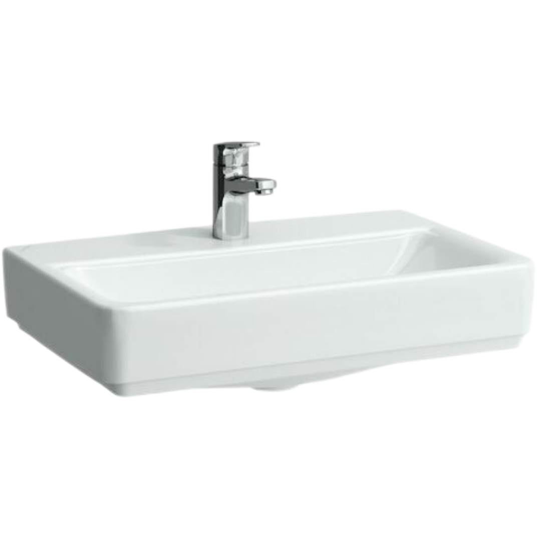 Laufen Laufen Pro umyvadlo 55x38 cm otvor pro baterii uprostřed h8179580001041 1795.8.000.104.1 Laufen