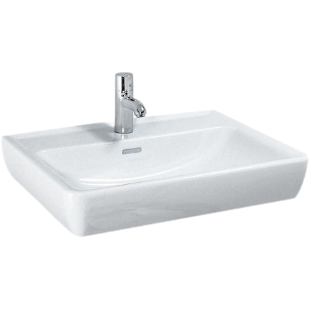 Laufen Laufen Pro umyvadlo 60x48 cm otvor pro baterii uprostřed h8189524001041 1895.2.400.104.1 Laufen