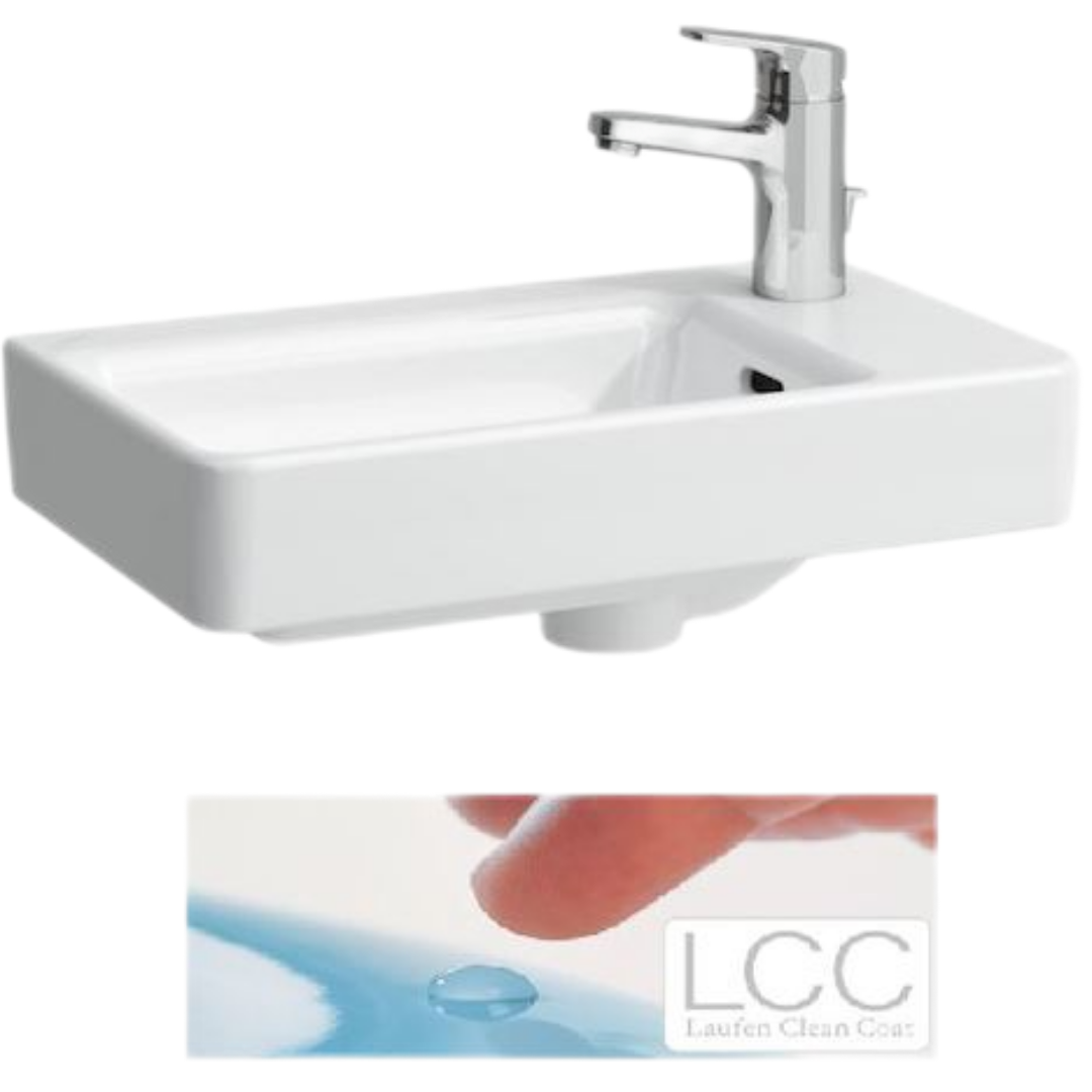 Laufen Laufen Pro umývátko 48x28 cm otvor pro baterii vpravo h8159544001041 1595.4.400.104.1 Laufen