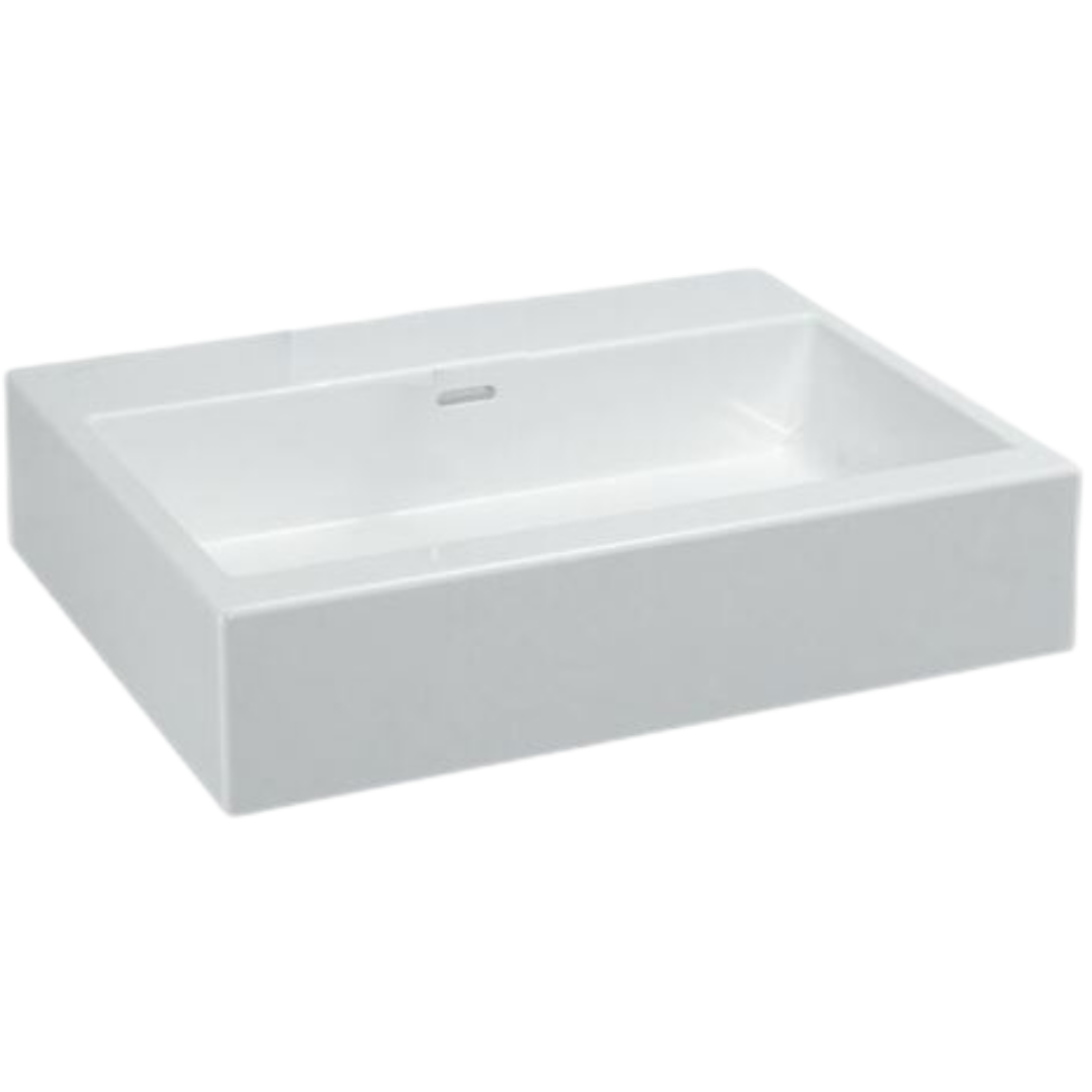 Laufen Living City nábytkové umyvadlo 60x46 cm bez otvoru pro baterii h8174340001091 1743.4.000.109.1 Laufen