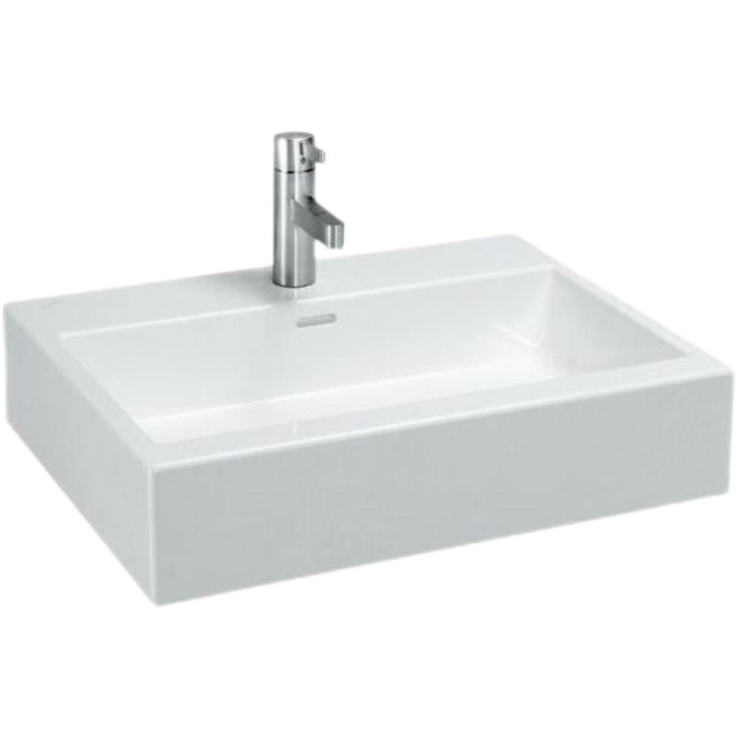 Laufen Living City nábytkové umyvadlo 60x46 cm otvor pro baterii uprostřed h8174340001041 1743.4.000.104.1 Laufen