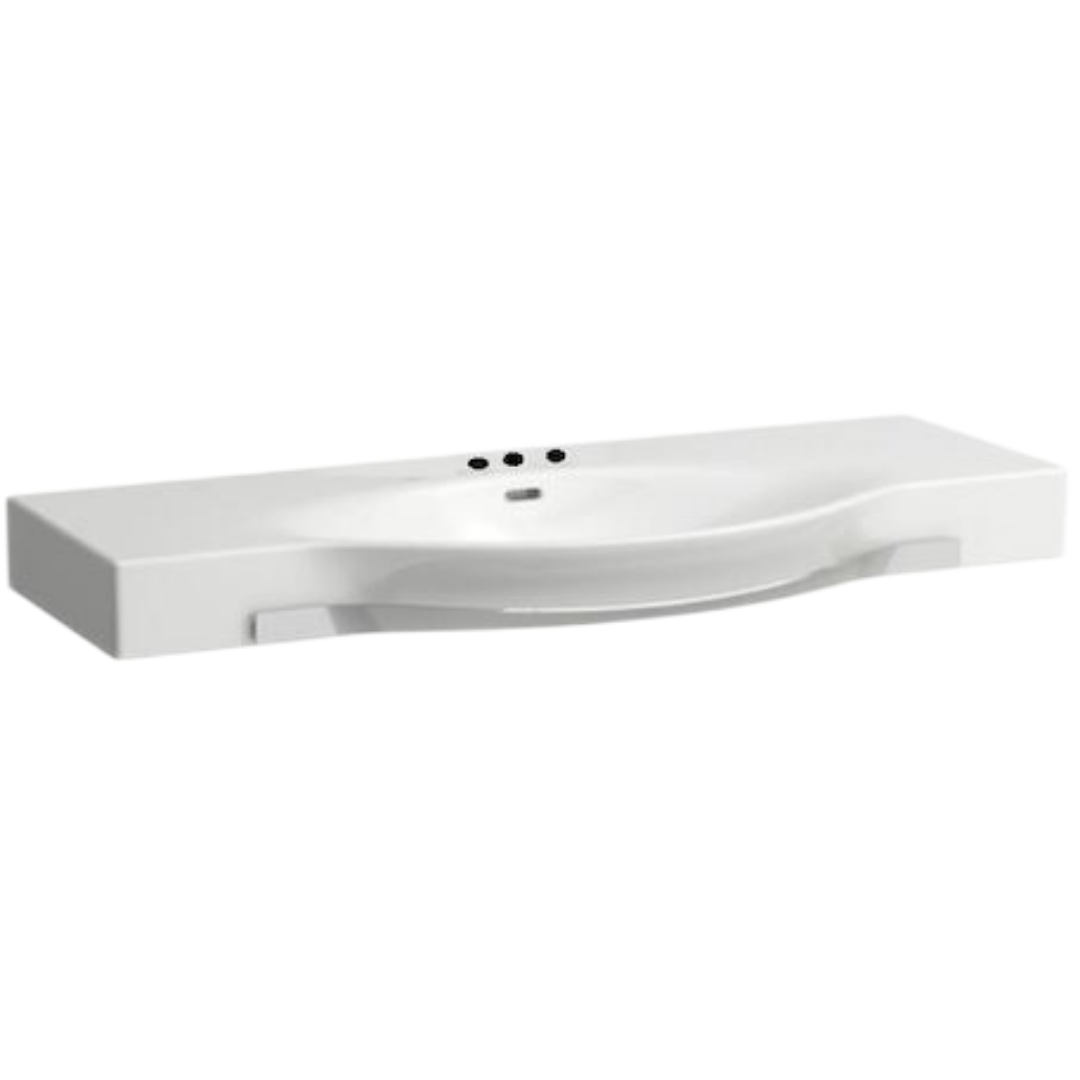 Laufen Palace umyvadlo 120x51 cm tři otvory pro baterii h8117040001081 1170.4.000.108.1 Laufen