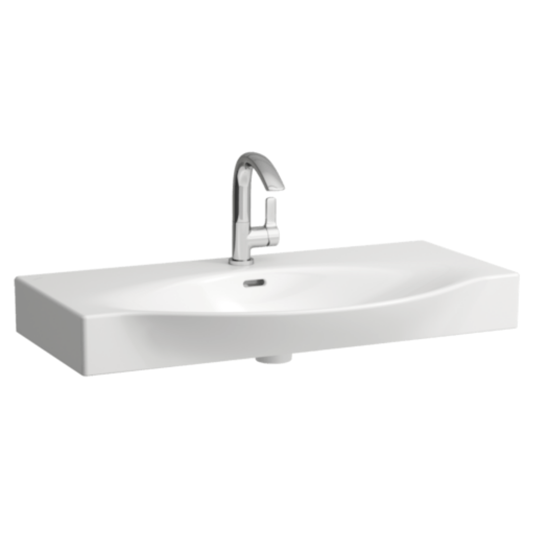 Laufen Palace umyvadlo 90x51 cm otvor pro baterii uprostřed h8117020001041 1170.2.000.104.1 Laufen