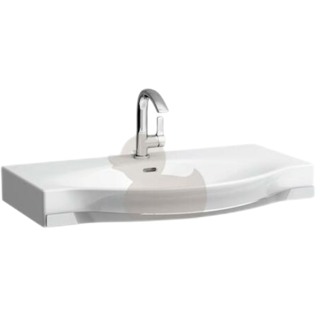 Laufen Palace umyvadlo 90x51 cm otvor pro baterii uprostřed h8127020001041 1270.2.000.104.1 Laufen