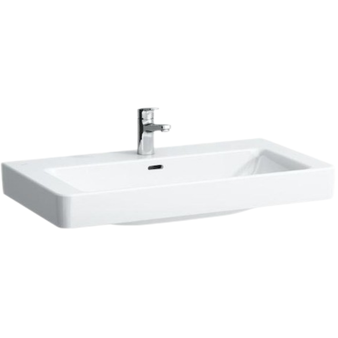 Laufen Pro S nábytkové umyvadlo 85x46 cm otvor pro baterii uprostřed h8139654001041 1396.5.400.104.1 Laufen