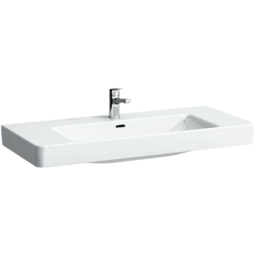 Laufen Pro S umyvadlo 105x46 cm otvor pro baterii uprostřed h8169660001041 1696.6.000.104.1 Laufen