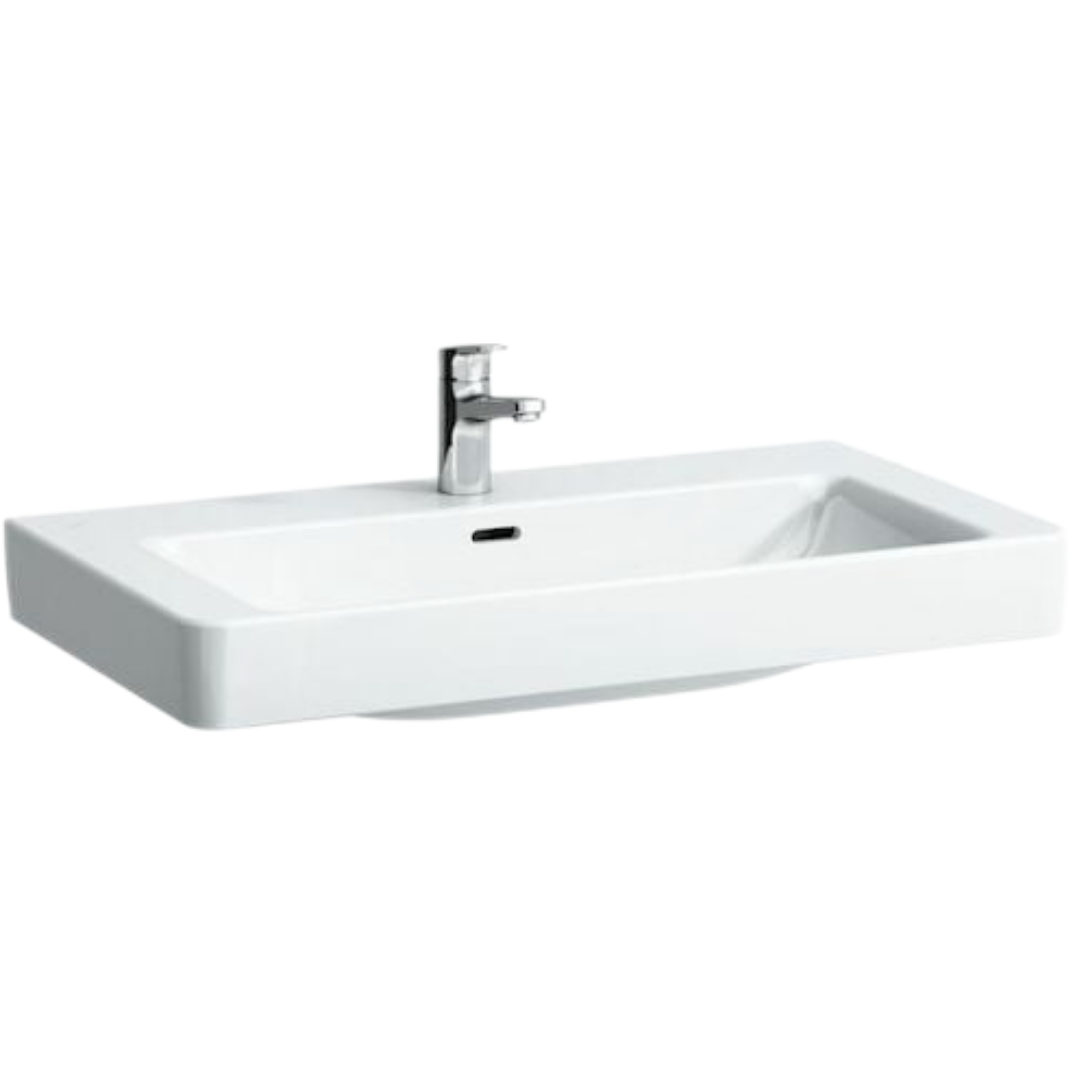 Laufen Pro S umyvadlo 85x46 cm otvor pro baterii uprostřed h8169650001041 1696.5.000.104.1 Laufen