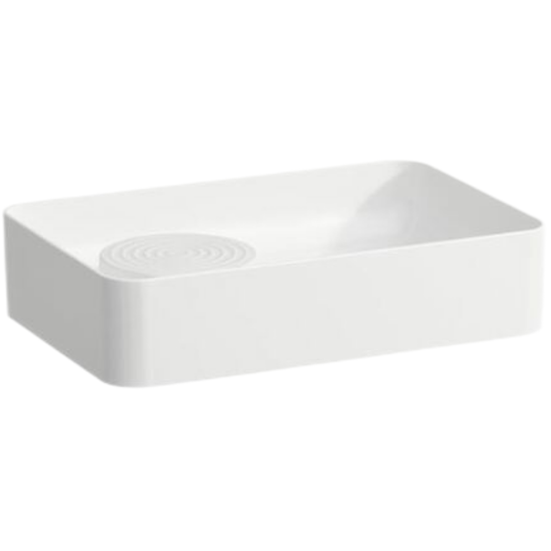 Laufen Val umyvadlo na desku 55x36 cm bez otvoru pro baterii H8122820001091 Laufen