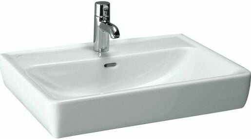 Nábytkové umyvadlo Laufen Pro A 55x48 cm otvor pro baterii uprostřed H8179510001041 Laufen