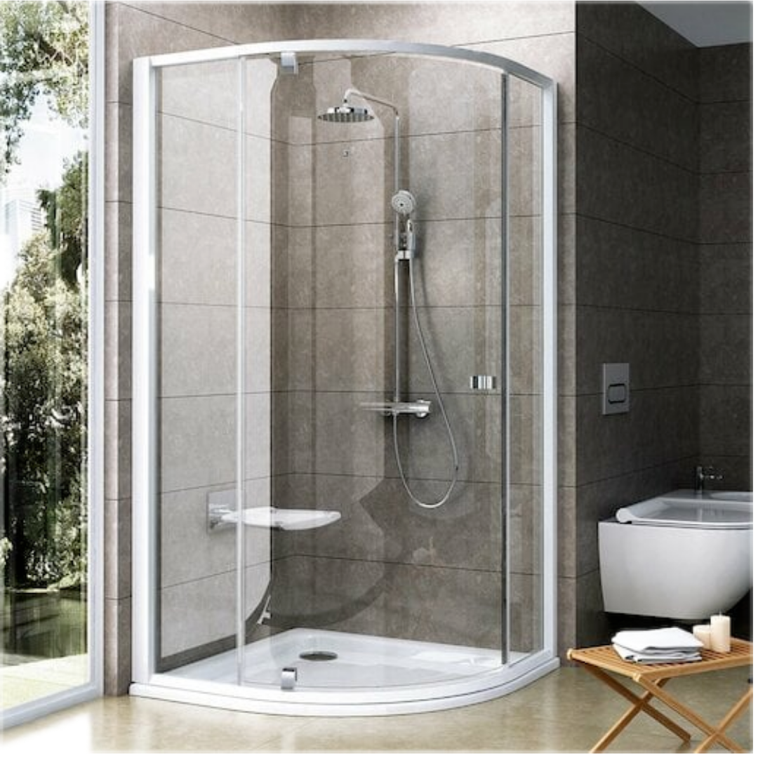 Ravak Pivot sprchový kout čtvrtkruh 100x100 cm 376aa100z1 PSKK3100T0 Ravak
