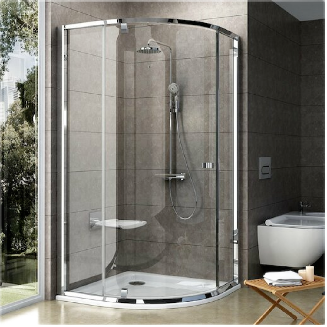Ravak Pivot sprchový kout čtvrtkruh 100x100 cm 376aac00z1 PSKK3100TBR Ravak
