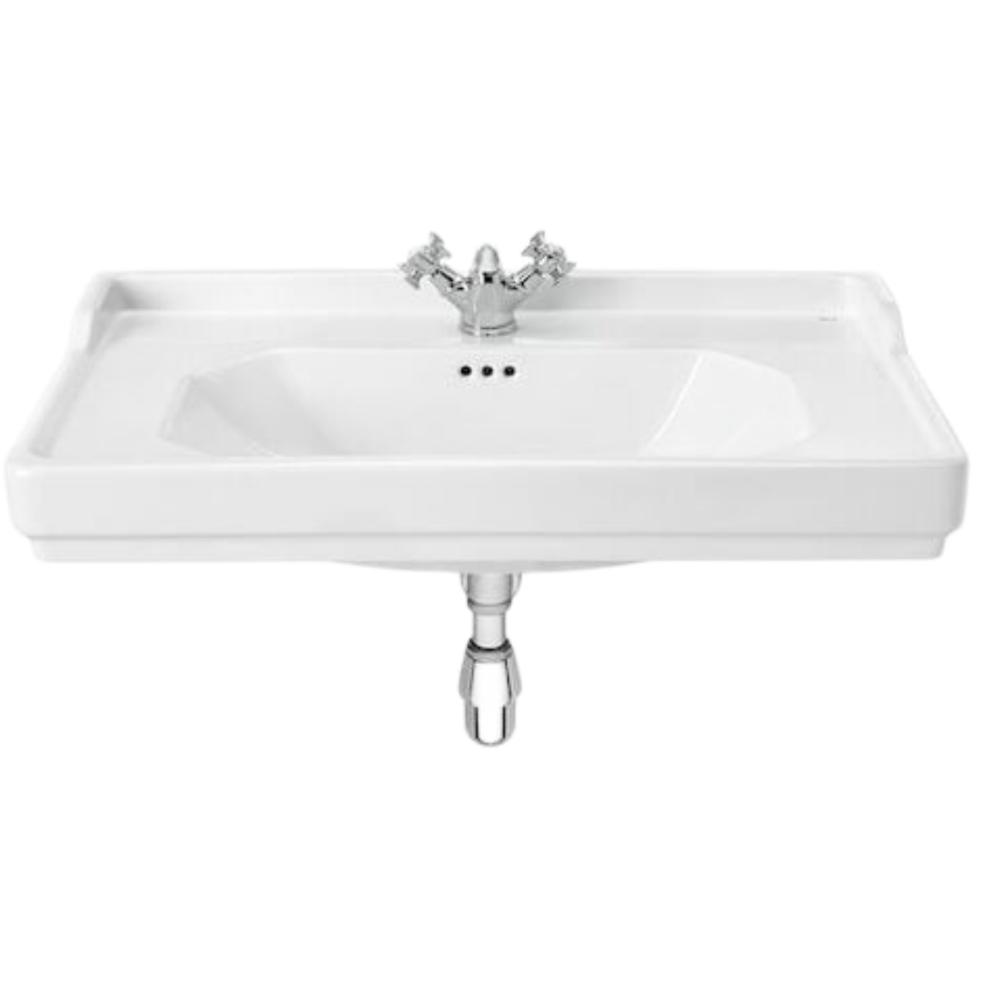Roca Carmen umyvadlo 80x50 cm otvor pro baterii uprostřed A3270A0000 Roca