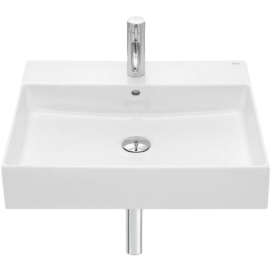 Roca Inspira umyvadlo 60x49 cm otvor pro baterii uprostřed A32752C000 Roca