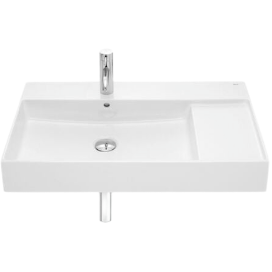 Roca Inspira umyvadlo 80x49 cm otvor pro baterii uprostřed A32752B000 Roca