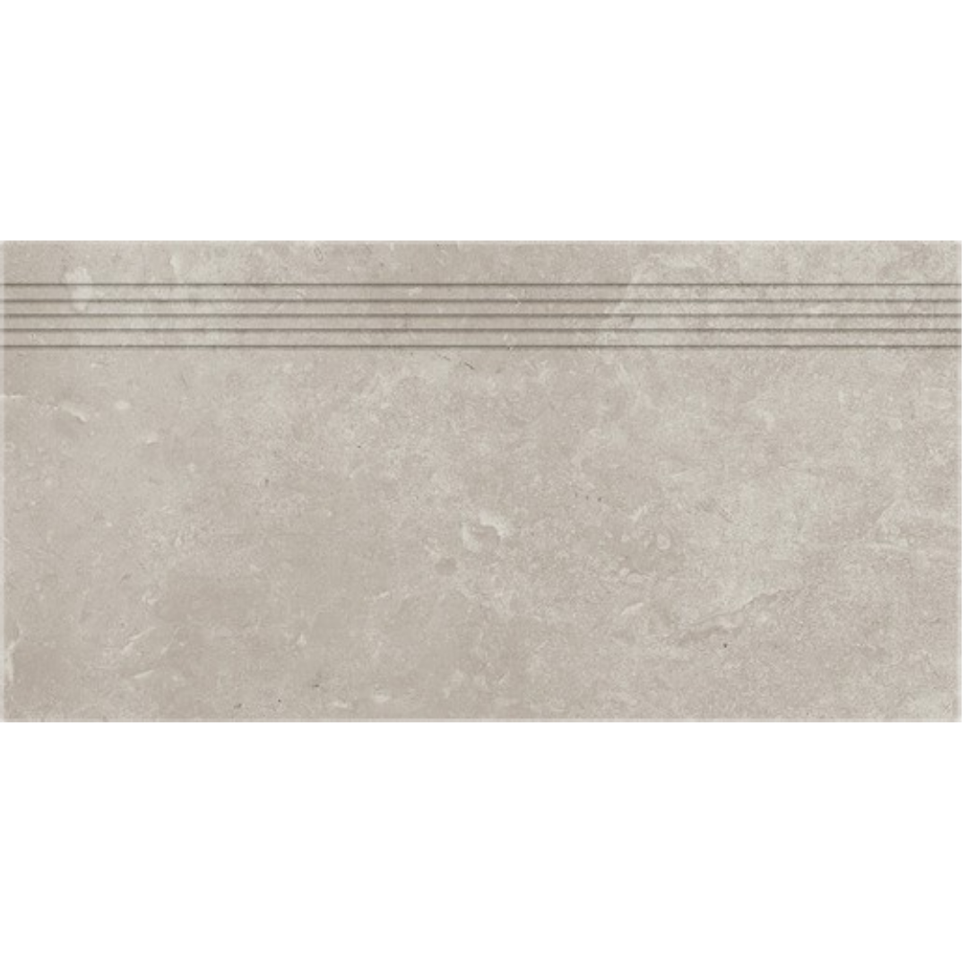 Schodovka Rako Limestone béžovošedá 30x60 cm mat DCPSE802.1 Rako