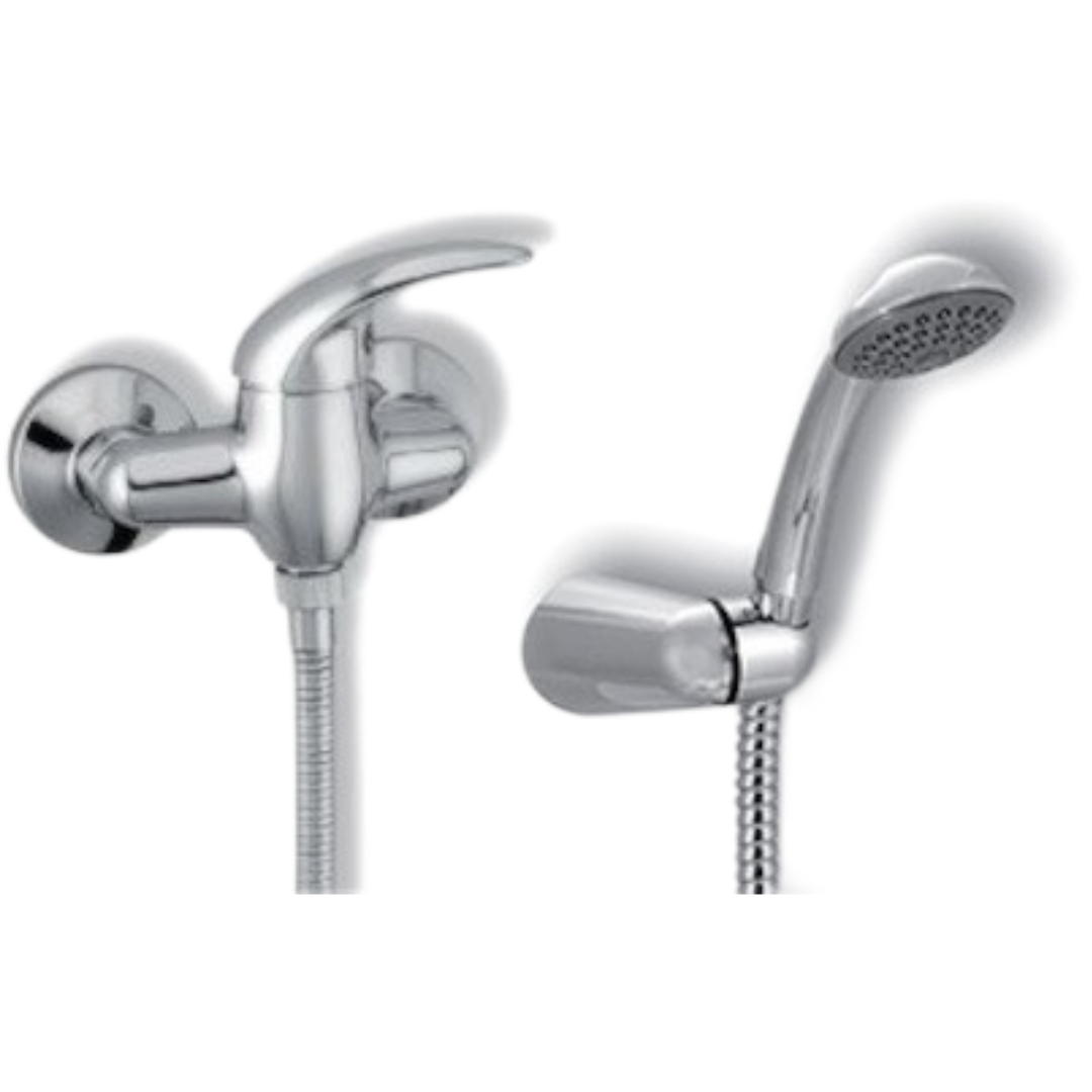 Sprchová baterie Novaservis Metalia 55 se sprchovým setem 100 mm chrom 55064.0 Novaservis