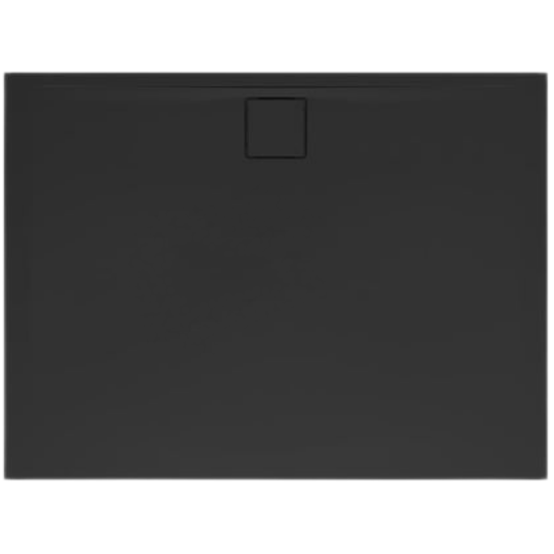 Sprchová vanička obdélníková SAT Vision 100x80 cm litý mramor černá SATSVVI10080C SAT