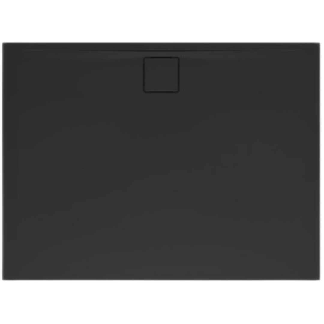 Sprchová vanička obdélníková SAT Vision 100x90 cm litý mramor černá SATSVVI10090C SAT