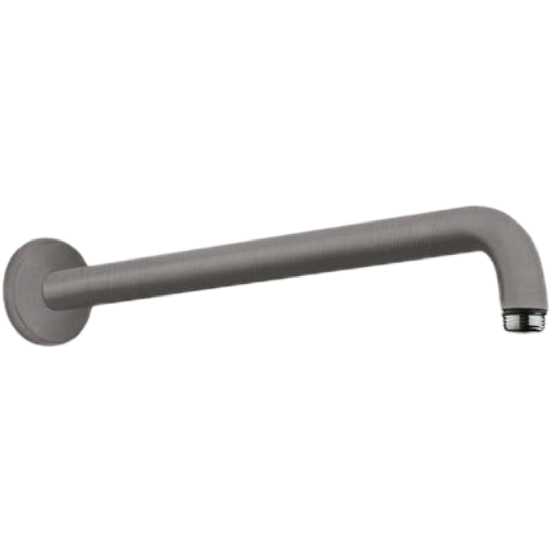 Sprchové rameno Hansgrohe na stěnu kartáčovaný černý chrom 27413340 Hansgrohe