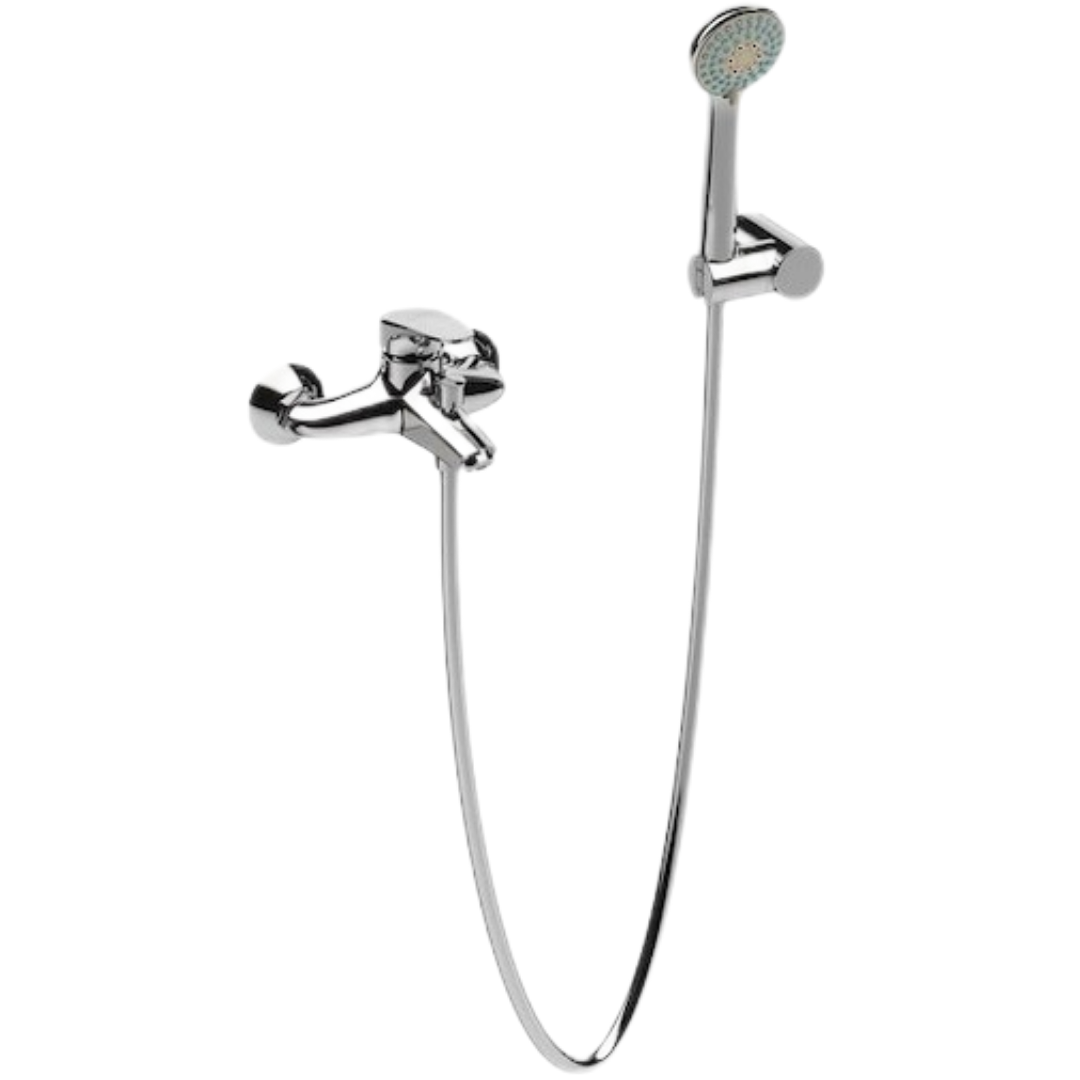 Vanová baterie Jika Deep se sprchovým setem 150 mm chrom H3211U70041311 Jika