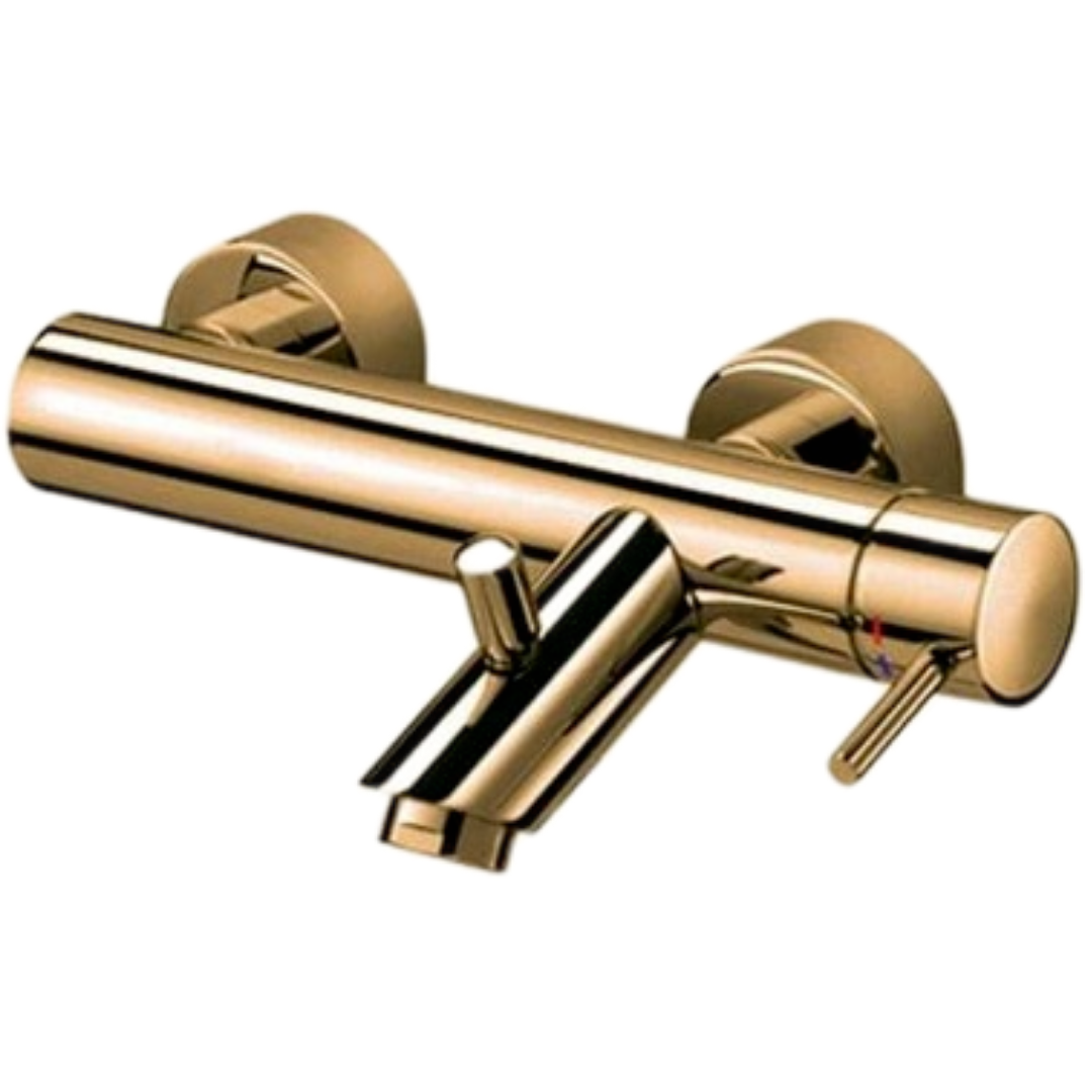 Vanová baterie Paffoni Light bez sprchového setu 150 mm zlatá LIG022HG Paffoni