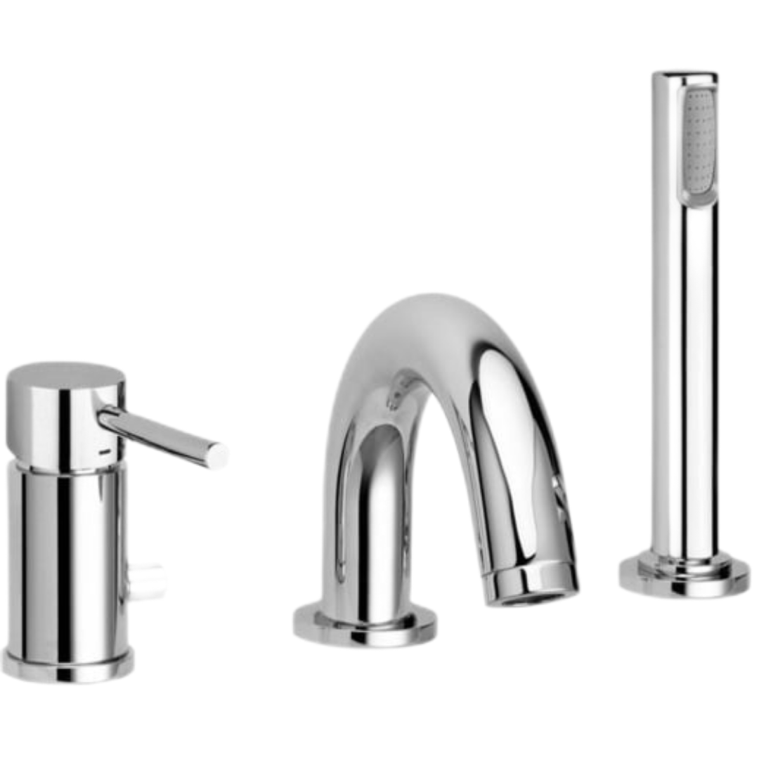 Vanová baterie Paffoni Stick se sprchovým setem chrom SK040LCR Paffoni
