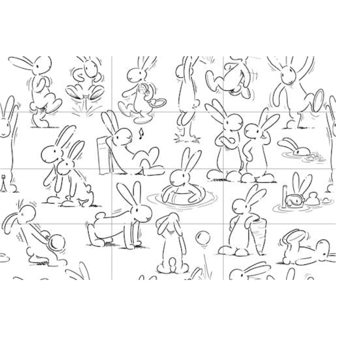 Dekor Rako Play bílá 20x40 cm lesk WIDMB210.1 Rako