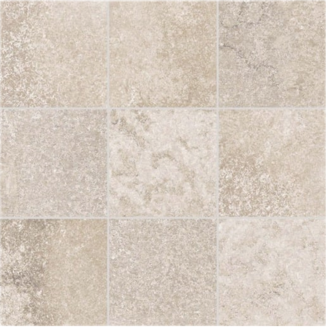 Dlažba Rako Shade almond 10x10 cm mat DAK11890.1 Rako