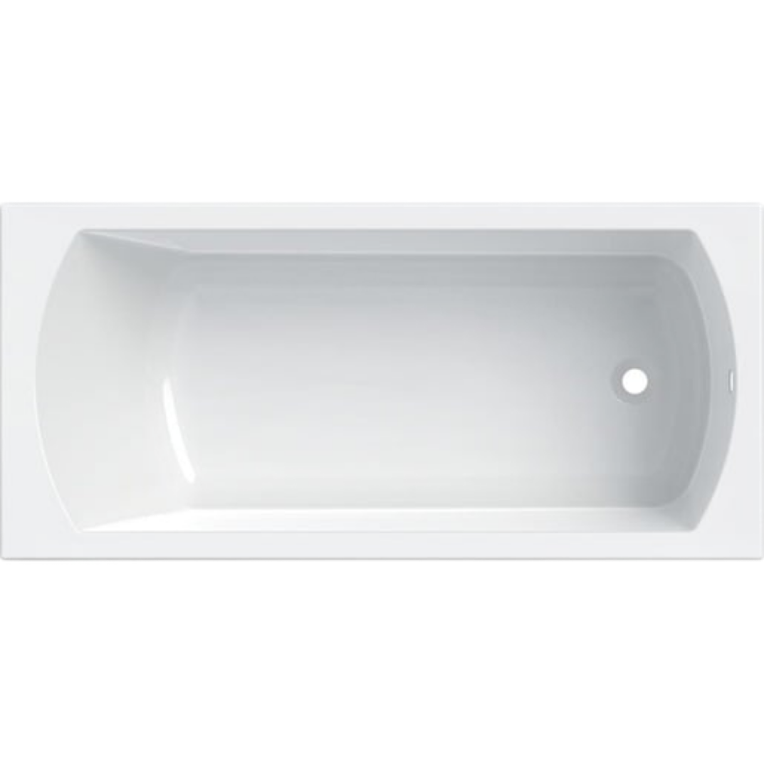 Geberit Perfect obdélníková vana 180x80 cm akrylát levá i pravá 554.074.01.1 Geberit