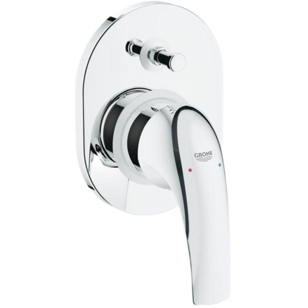 Grohe BauCurve sprchová a vanová baterie včetně podomítkového tělesa chrom 29043000 G29043000 Grohe