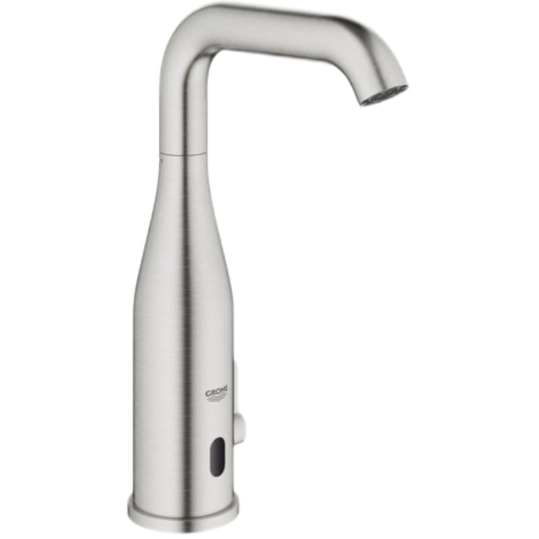 Grohe Essence E vysoká umyvadlová baterie se senzorem supersteel 36445dc0 G36445DC0 Grohe
