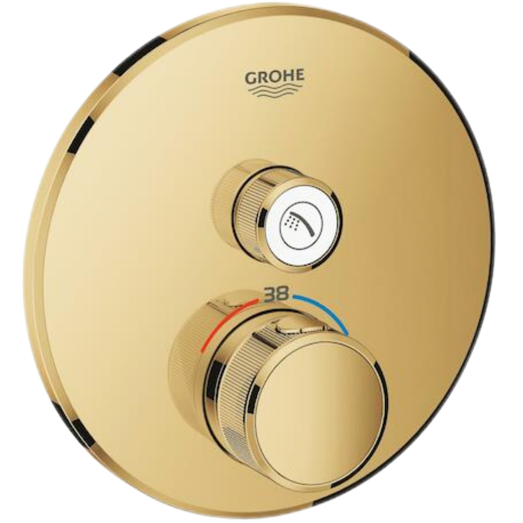 Grohe Grohtherm Smartcontrol sprchová baterie bez podomítkového tělesa cool sunrise 29118gl0 G29118GL0 Grohe