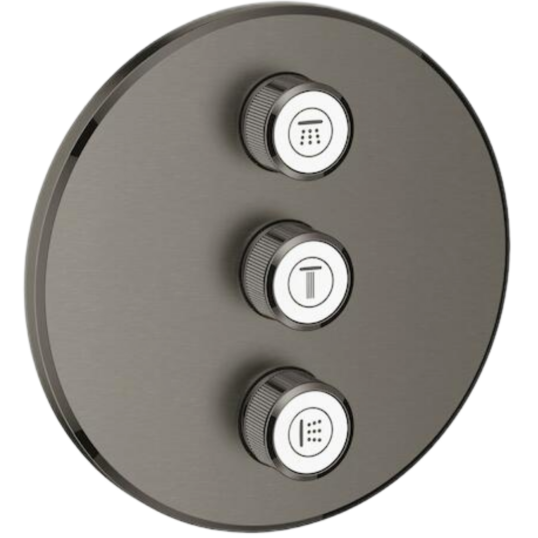 Grohe Smart Control termostat bez podomítkového tělesa brushed hard graphite 29122al0 G29122AL0 Grohe