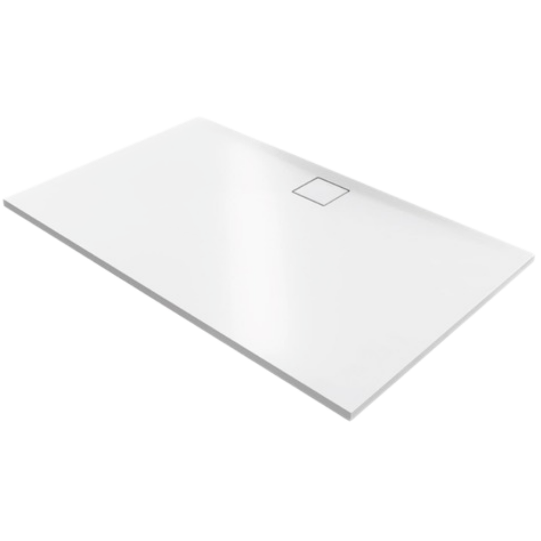 Hüppe EasyFlat sprchová vanička obdélníková 160x80 cm litý mramor EF0106.055 Hüppe