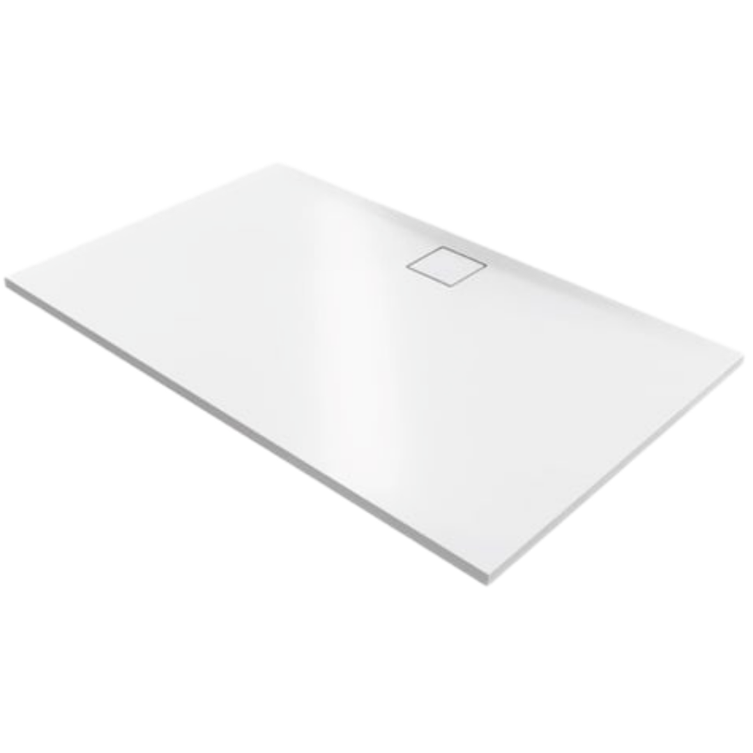 Hüppe EasyFlat sprchová vanička obdélníková 180x100 cm litý mramor EF0120.055 Hüppe