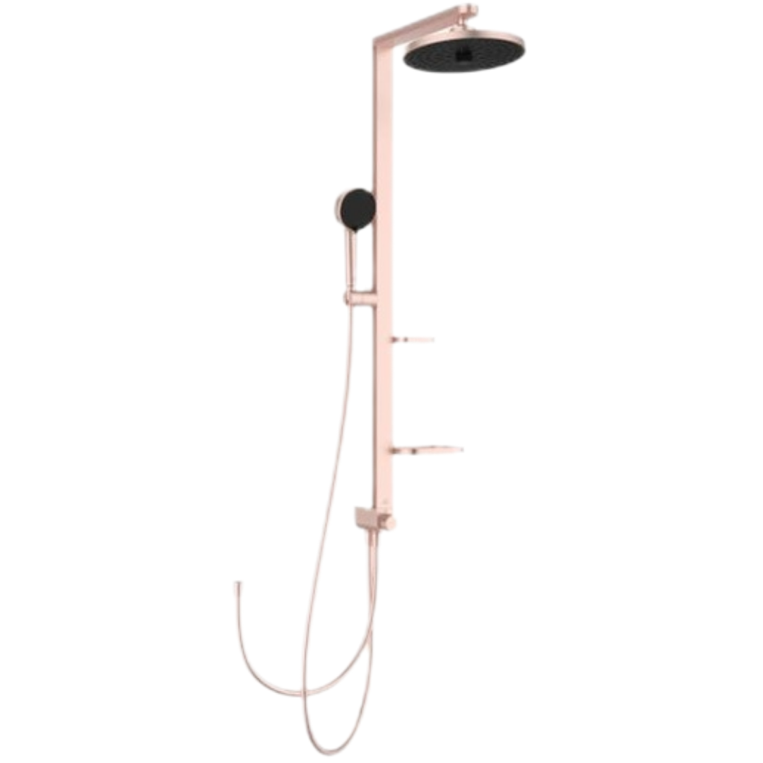 Ideal Standard Alu+ sprchový systém s poličkou rosé BD585RO Ideal Standard