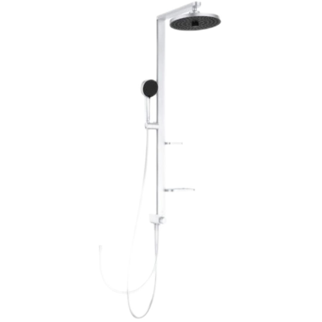 Ideal Standard Alu+ sprchový systém s poličkou silver BD585SI Ideal Standard