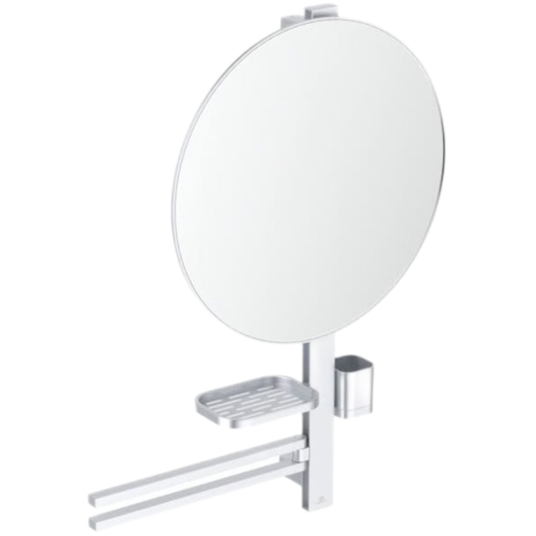 Ideal Standard Alu+ zrcadlová skříňka 67x82 cm silver matte BD587SI Ideal Standard
