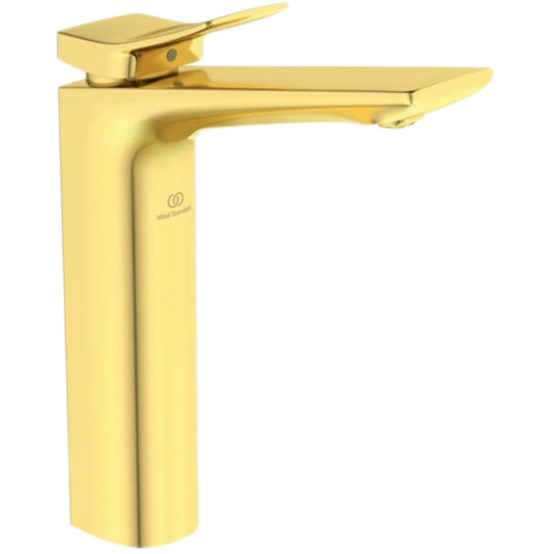 Ideal Standard Conca umyvadlová baterie bez výpusti brushed gold BC758A2 Ideal Standard