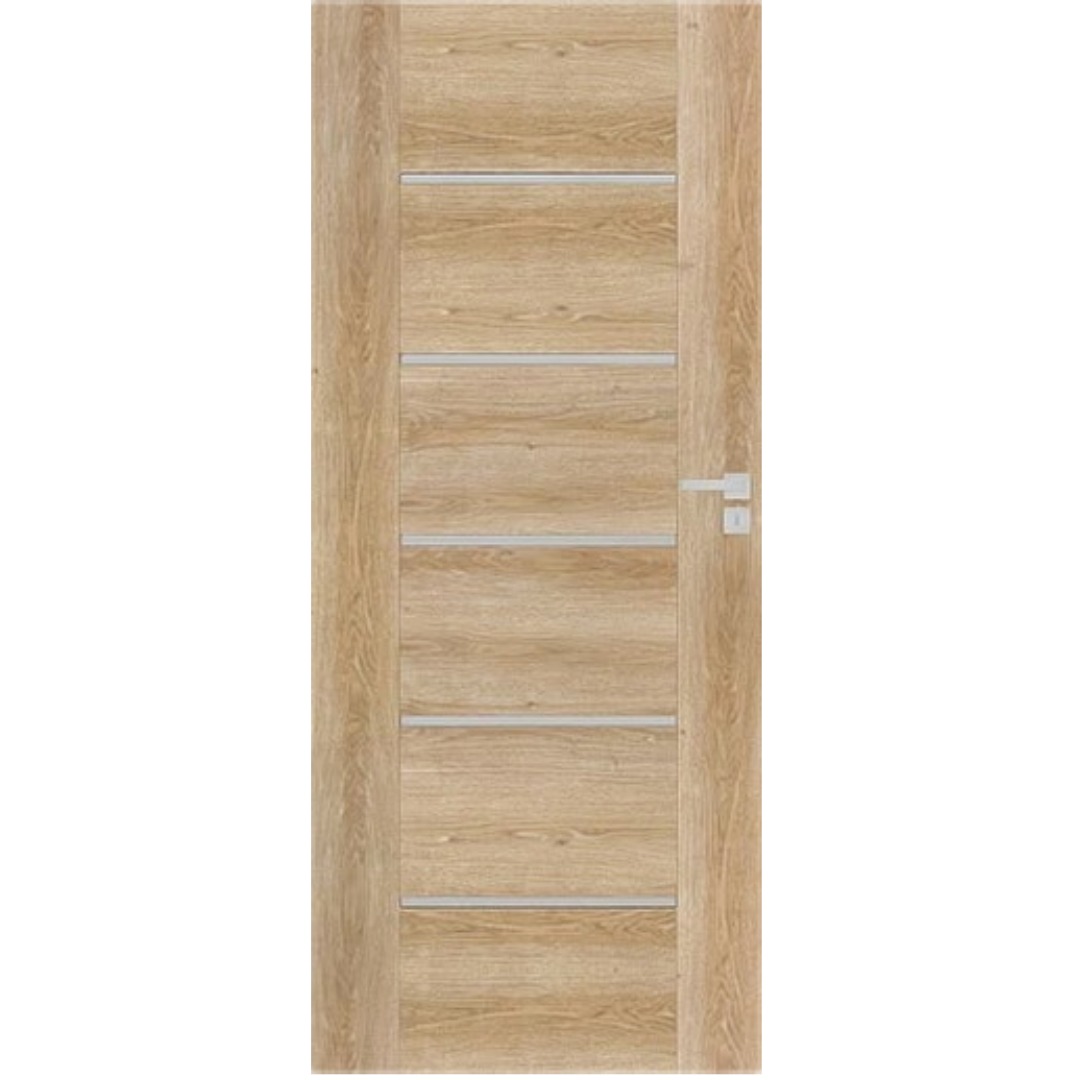 Interiérové dveře Naturel AURA levé 60 cm jilm AURAJ60LB Naturel