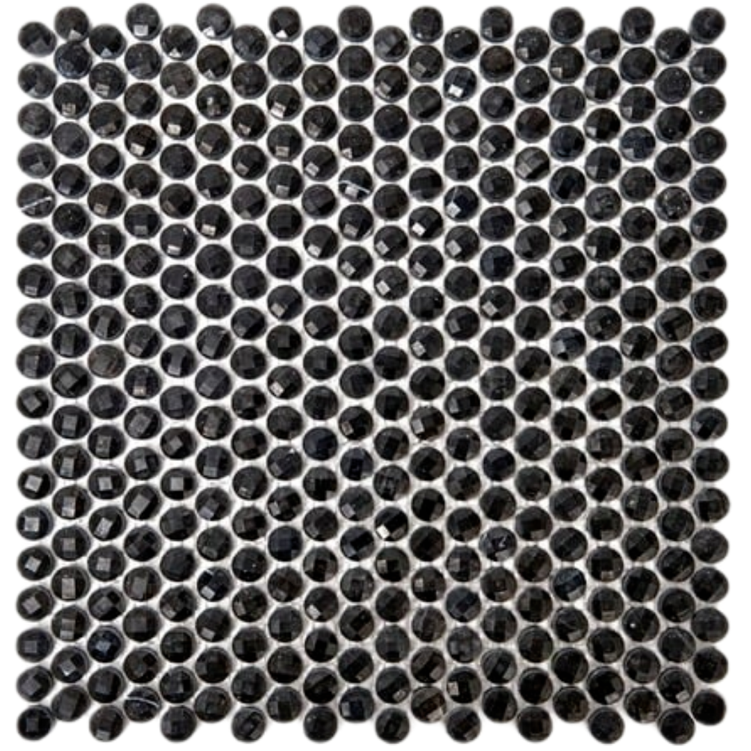 Kamenná mozaika Premium Mosaic Stone černá 30x30 cm leštěná STMOSDIA15BKP Premium Mosaic Stone