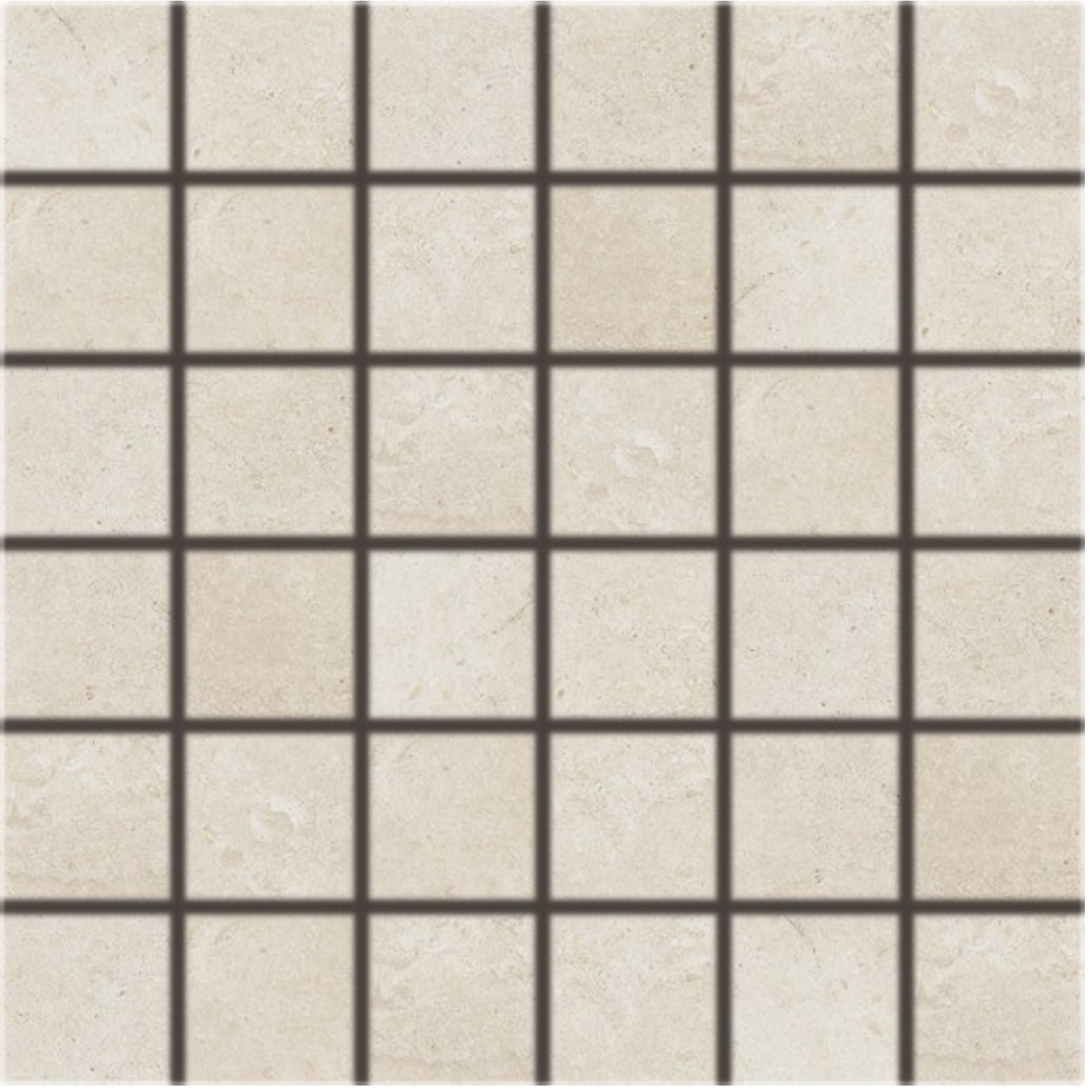 Mozaika Rako Limestone béžová 30x30 cm mat / lesk DDM06801.1 Rako