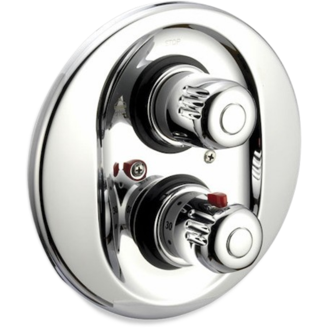 Novaservis Aquamat sprchová baterie včetně podomítkového tělesa chrom 2650R.0 Novaservis