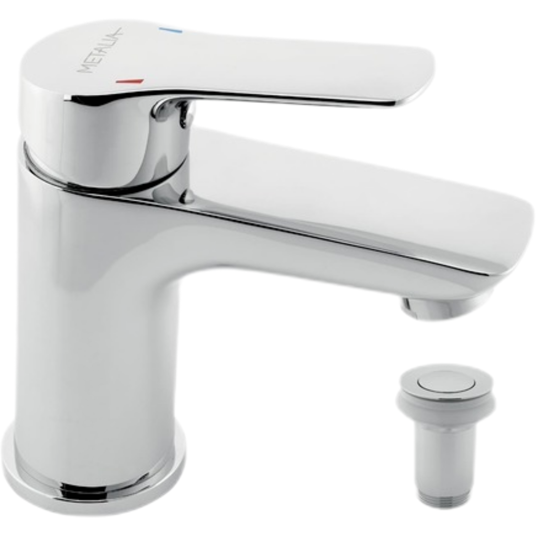 Novaservis Metalia 54 umyvadlová baterie s výpustí chrom 54003
