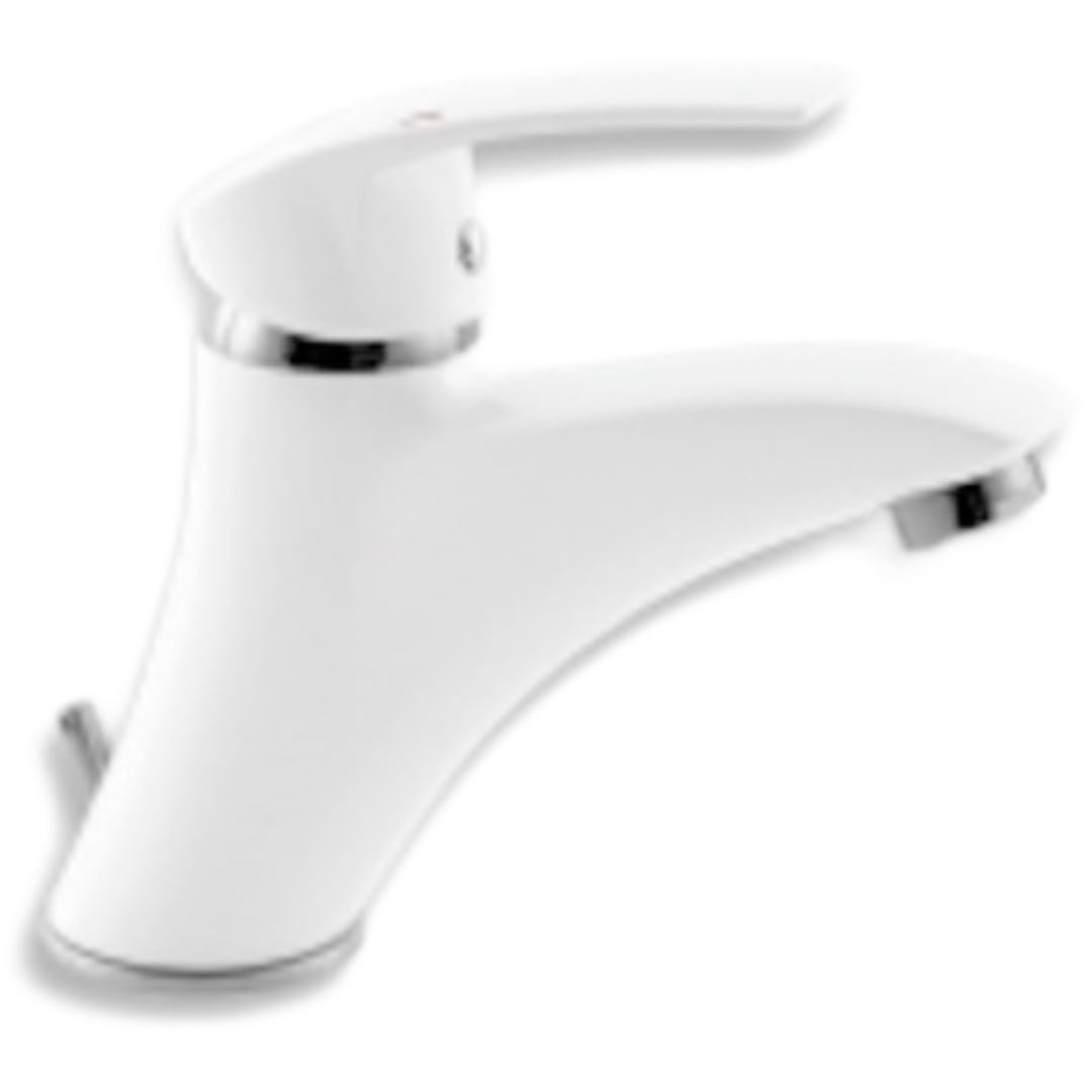 Novaservis Metalia 57 umyvadlová baterie bez výpusti bílá/chrom 57002/1.1 570021.1 Novaservis