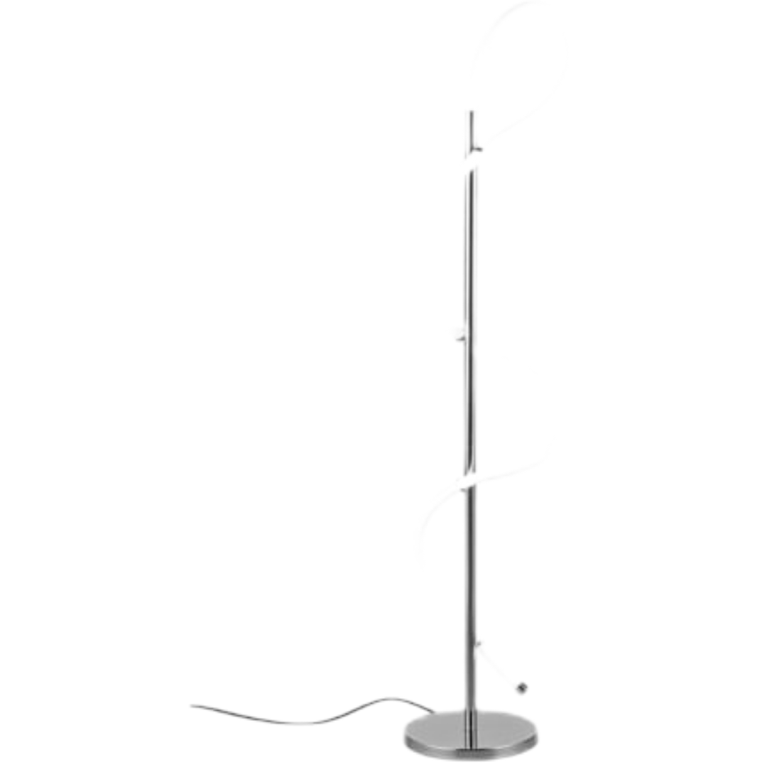 Reality Argos led stojací lampa chrom r42361106 RER42361106 Reality