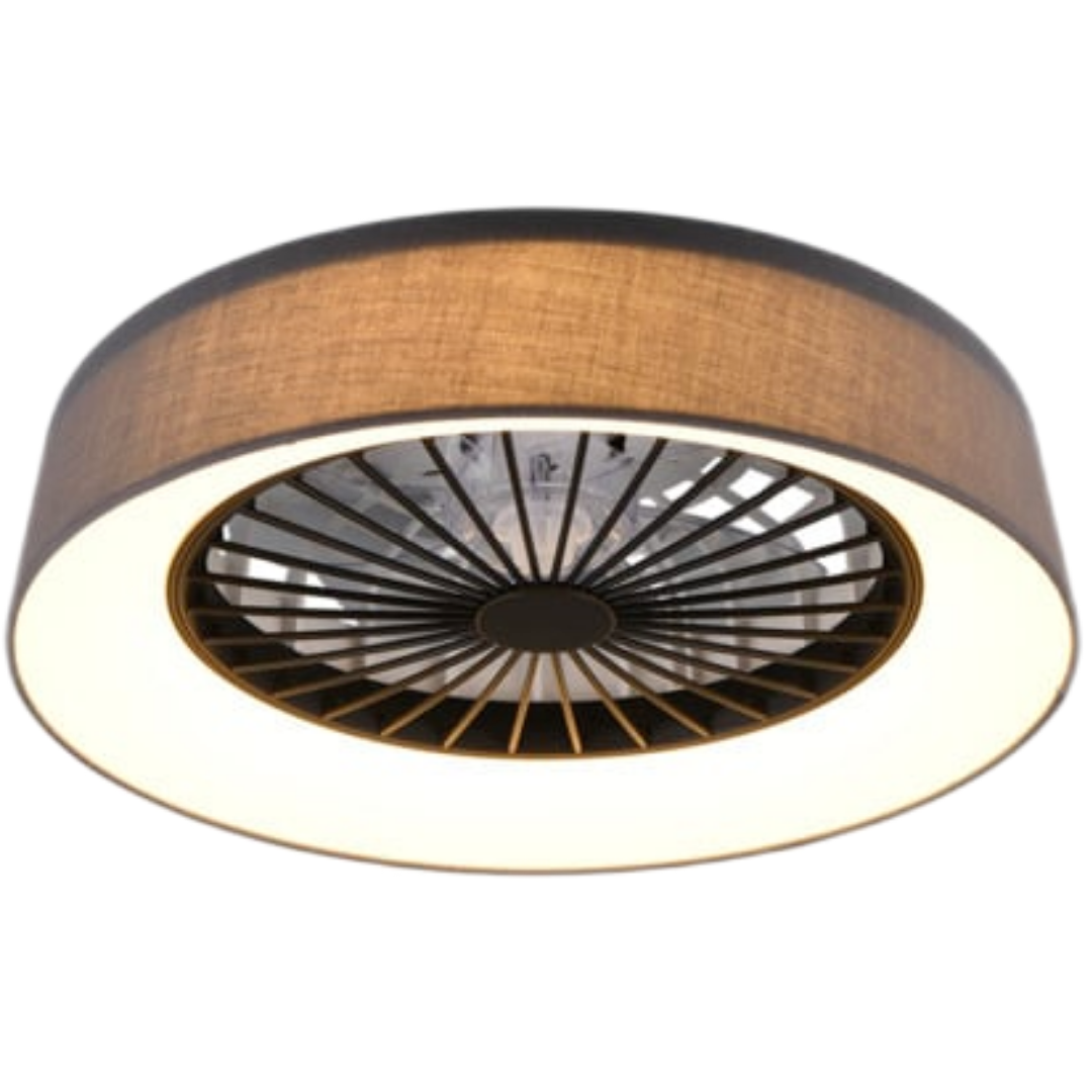 Reality Farsund led ventilátor šedá r62662111 RER62662111 Reality